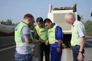 “道路綠色低碳建養(yǎng)杰出外籍科學(xué)家工作室”白俄羅斯專家團(tuán)隊(duì)到新鄉(xiāng)開展工作